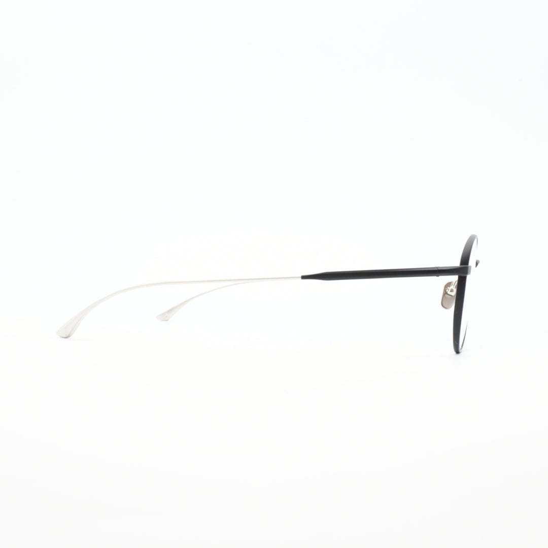増永眼鏡 MASUNAGA since 1905<br>RADIO CITY col-39 BLACK/SILVER<br>