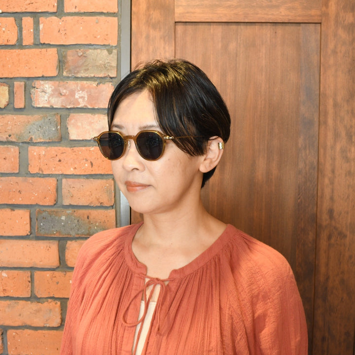 EYEVAN アイヴァン Ramsey-C col-MDG-BK 49サイズ