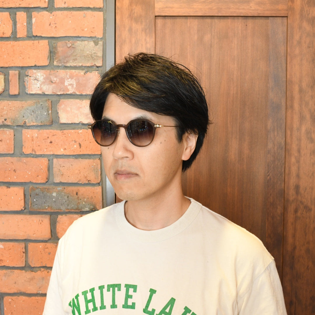 EYEVAN アイヴァン Ramsey-C col-SMK-GY.GRD 49サイズ