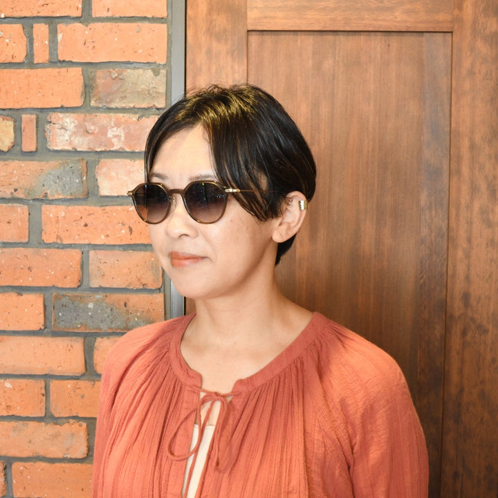 EYEVAN アイヴァン Ramsey-C col-SMK-GY.GRD 49サイズ