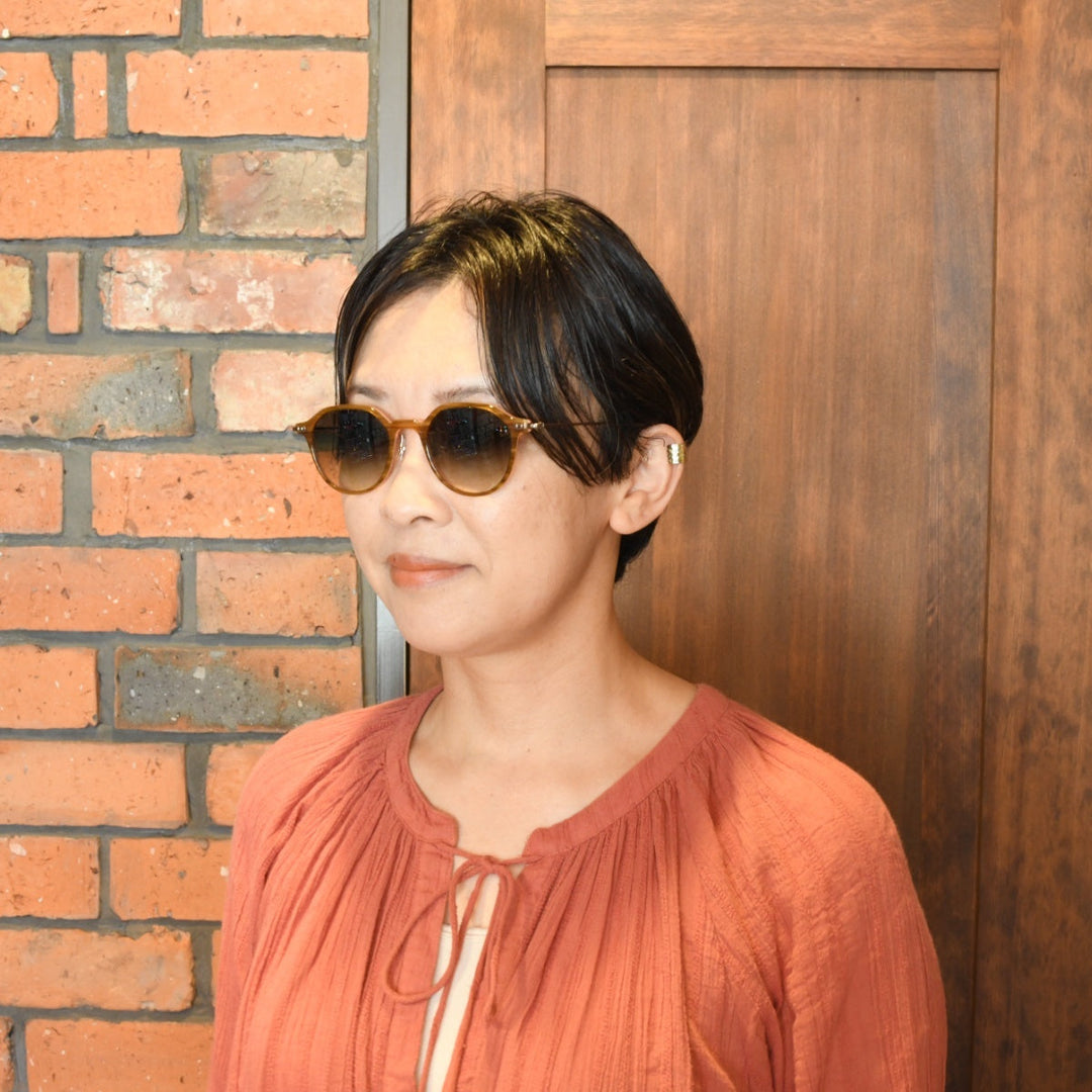 EYEVAN アイヴァン Ramsey-C col-WPI-OL.FADE 49サイズ