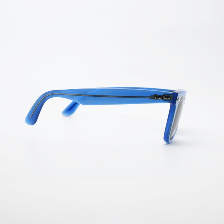 RAYBAN レイバン WAYFARER ウェイファーラー RB2140-F-1409-B1（ポリッシュフォトクロミック ストライプ ブルー/ダークグレー）