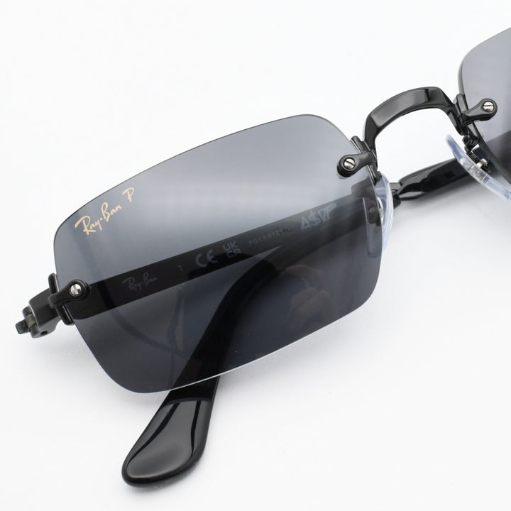 RAYBAN レイバン<br>RB3928 002/81 ASAP ROCKY<br>BLACK/DARK GREY POLAR<br>