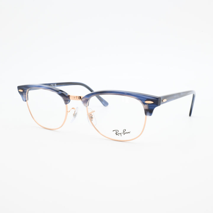RAYBAN レイバン RB5154-8374 CLUBMASTER OPTICS Polish Stripe Blue
