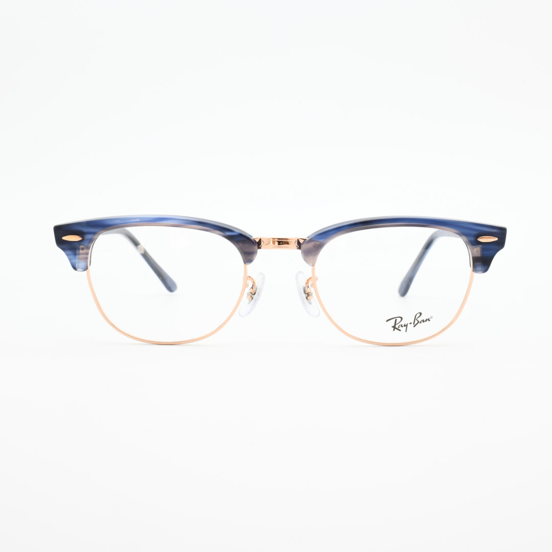 RAYBAN レイバン RB5154-8374 CLUBMASTER OPTICS Polish Stripe Blue