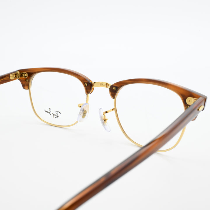 RAYBAN レイバン RB5154-8375 CLUBMASTER OPTICS Polish Stripe Brown