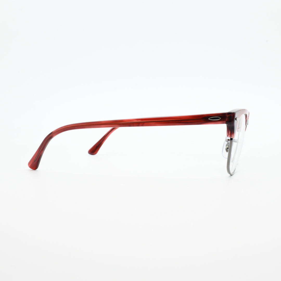 RAYBAN レイバン RB5154-8376 CLUBMASTER OPTICS Polish Stripe Red