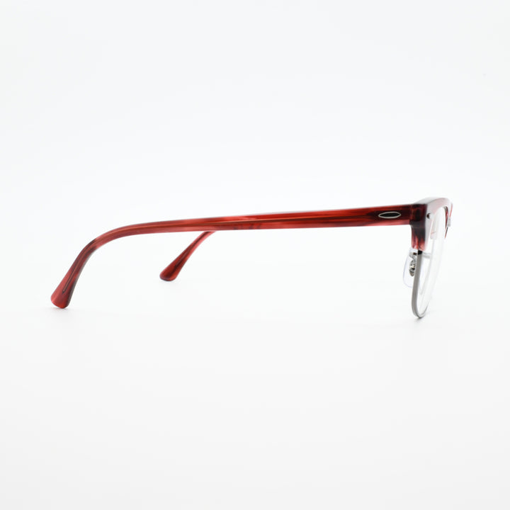 RAYBAN レイバン RB5154-8376 CLUBMASTER OPTICS Polish Stripe Red