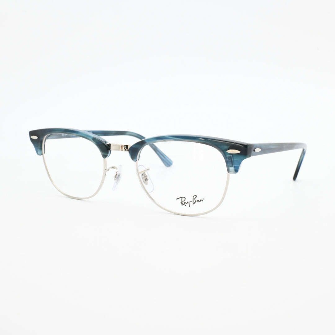 RAYBAN レイバン RB5154-8377 CLUBMASTER OPTICS Polish Stripe Green