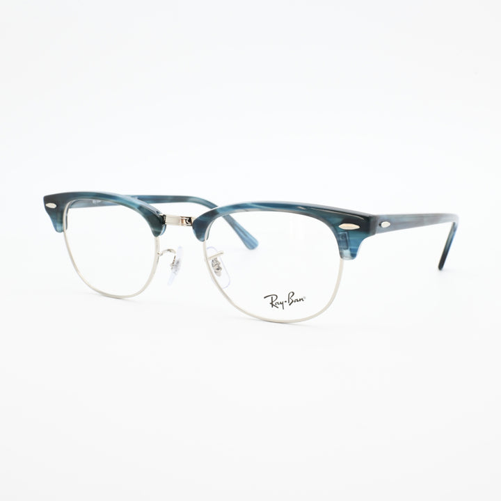 RAYBAN レイバン RB5154-8377 CLUBMASTER OPTICS Polish Stripe Green