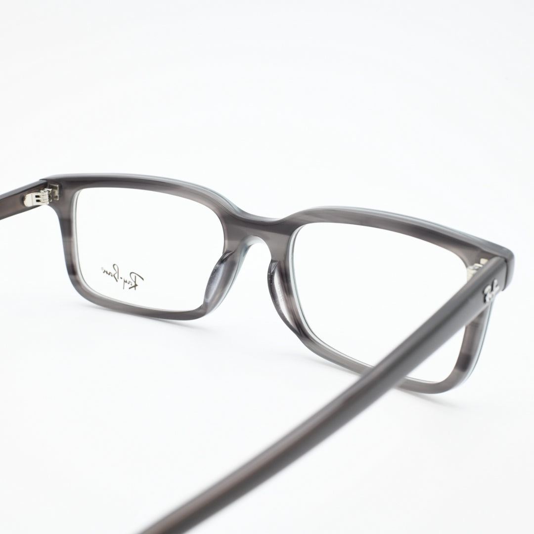 RAYBAN レイバン RB5445f-8453 OPTICS POLISH STRIPE GRAY
