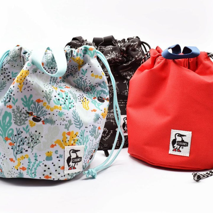 CHUMS チャムス Recycle Stand Round Pouch リサイクルスタンドラウンドポーチ