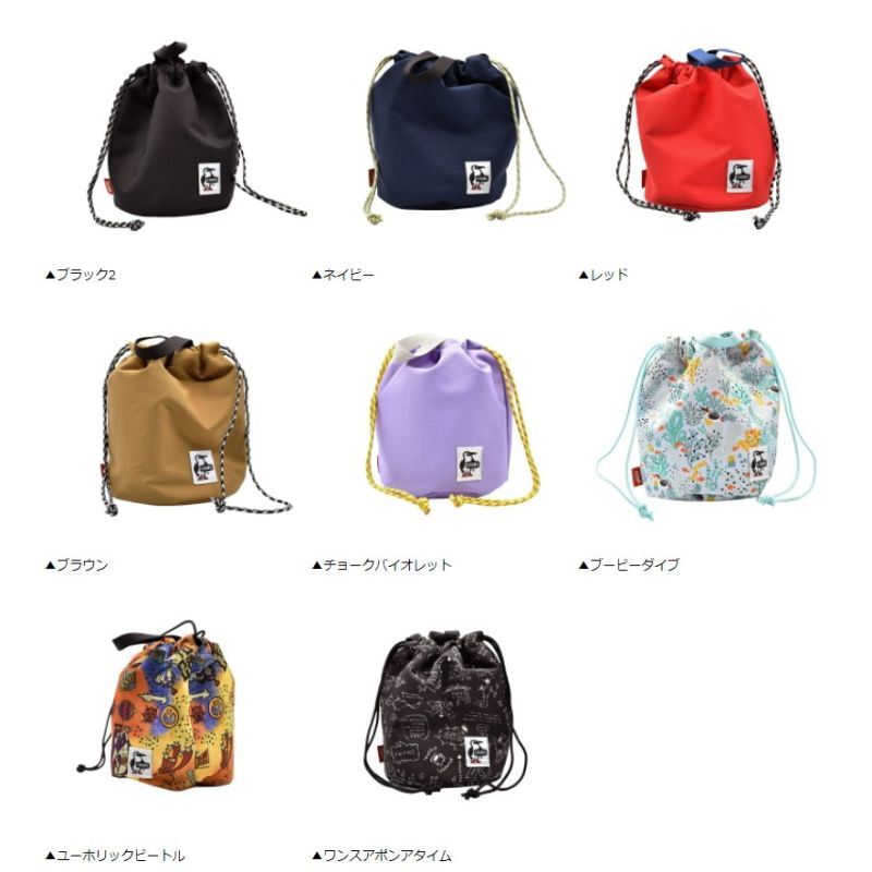 CHUMS チャムス Recycle Stand Round Pouch リサイクルスタンドラウンドポーチ