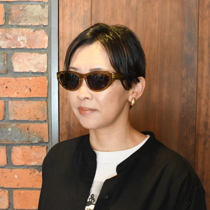 EYEVAN アイヴァン Regina col-MDG-BK 56サイズ