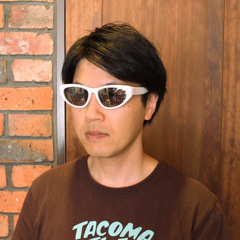 EYEVAN アイヴァン Regina col-WHT-GRY/MR 56サイズ