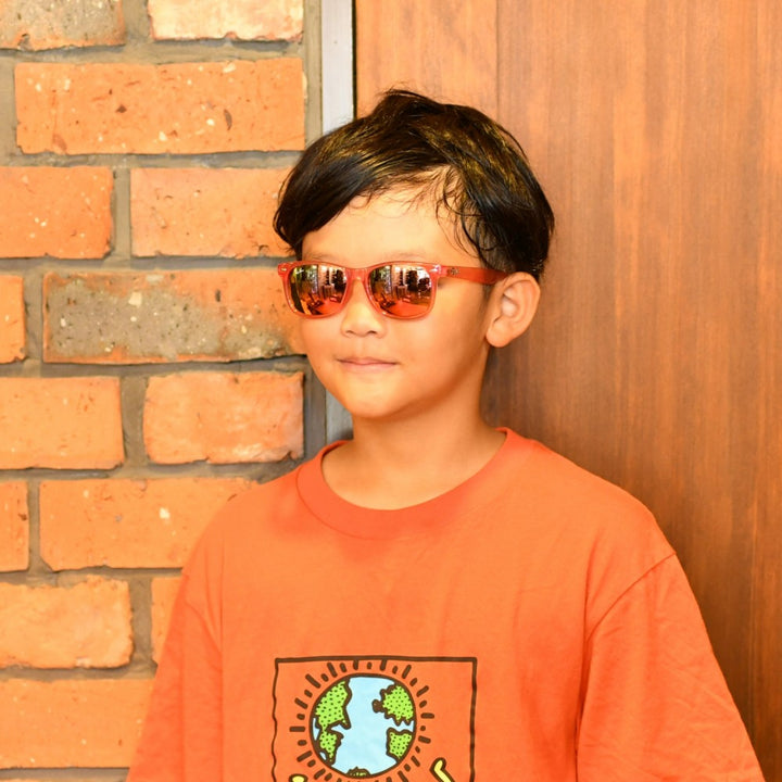 RAYBAN レイバン NEW WAYFARER KIDS SUMMER CAPSULE ニューウェイファーラー キッズ RJ9052SF 7145/A8 ランヤードコード付き
