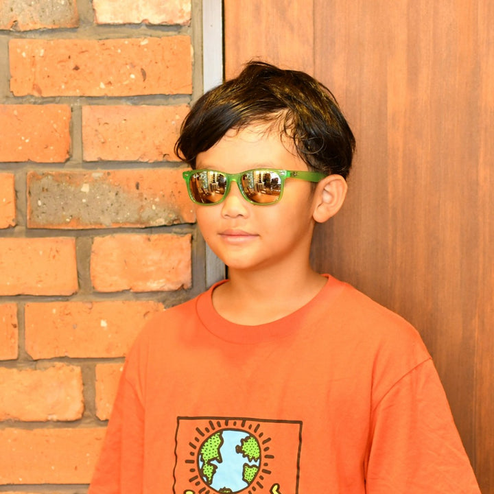 RAYBAN レイバン NEW WAYFARER KIDS SUMMER CAPSULE ニューウェイファーラー キッズ RJ9052SF 7146/5A ランヤードコード付き
