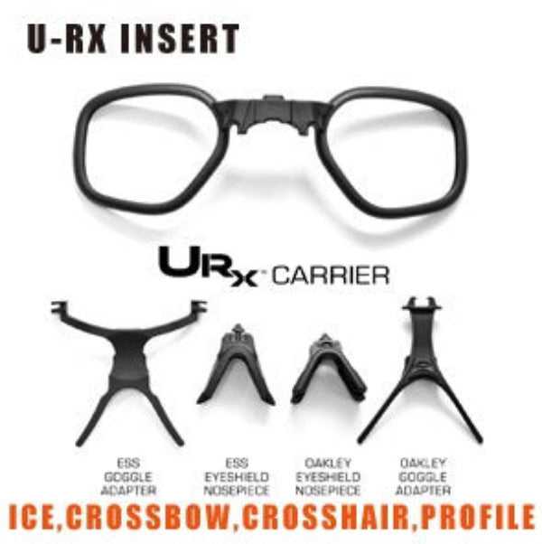 度付レンズ対応クリップ ESS イーエスエス サングラス RX INSERT CROSSBOW クロスボウ /SUPPRESSOR サプレッサー /CROSSHAIR クロスヘア /CDI/PROFILE プロファイル /ICE アイス 対応