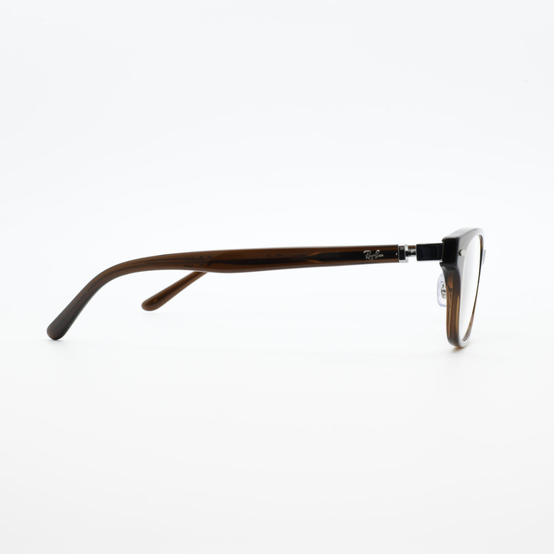 RAYBAN レイバン rx5427d-8290 OPTICS Polish Transparent Brown