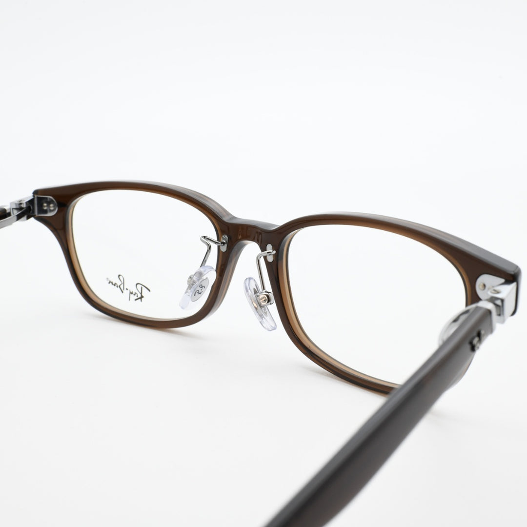 RAYBAN レイバン rx5427d-8290 OPTICS Polish Transparent Brown