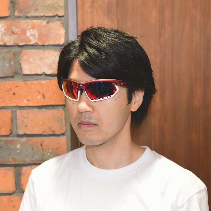RUDY PROJECT ルディプロジェエクト FOTONYK フォトニック 限定モデル MERLOT M/MULTI LASER RED WHITE BUMPERS