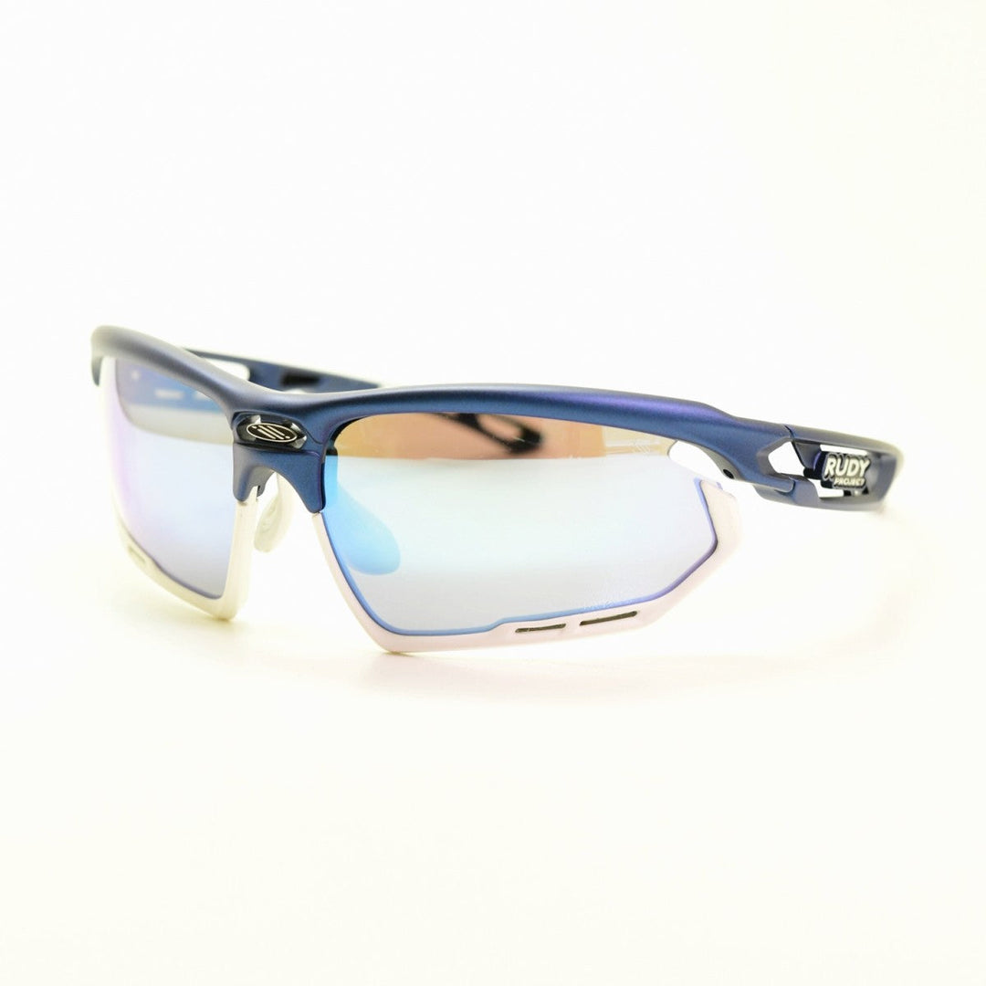 RUDY PROJECT ルディプロジェエクト FOTONYK フォトニック BLUE METAL M/MULTI LASER ICE WHITE BUMPERS