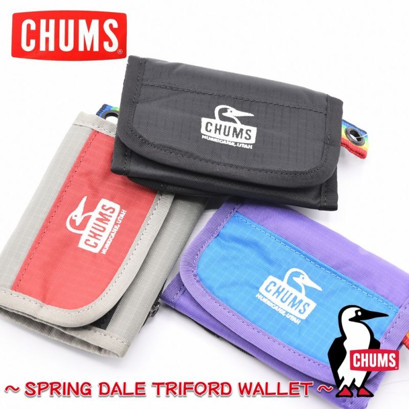 CHUMS チャムス Spring Dale Trifold Wallet