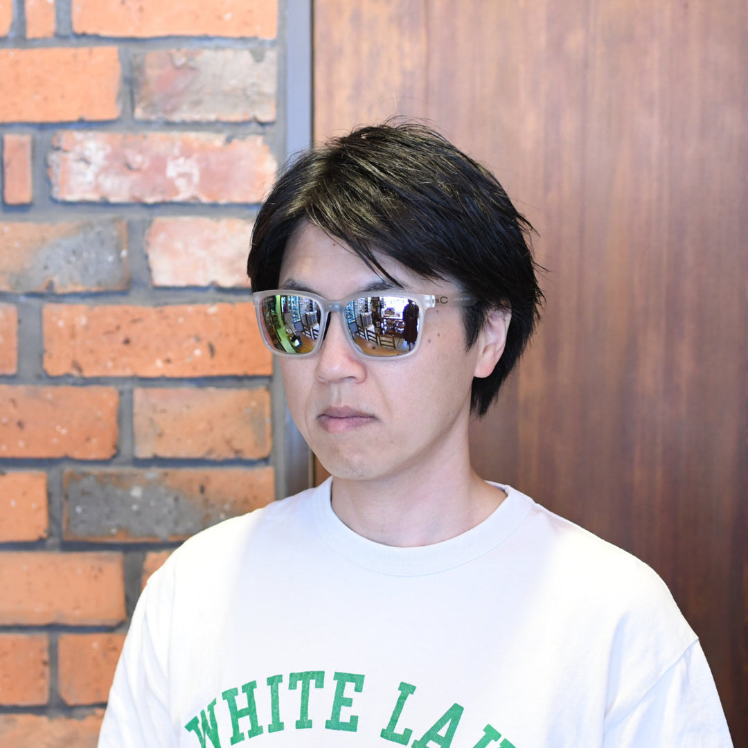 CRYSTAL クリスタル<br>SQUARE S スクエアS<br>MATTE CLEAR/Crystal RGB425 Color Mirror<br>