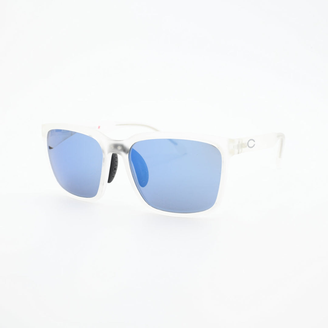 CRYSTAL クリスタル<br>SQUARE S スクエアS<br>MATTE CLEAR/Neptune R425 Blue Mirror<br>