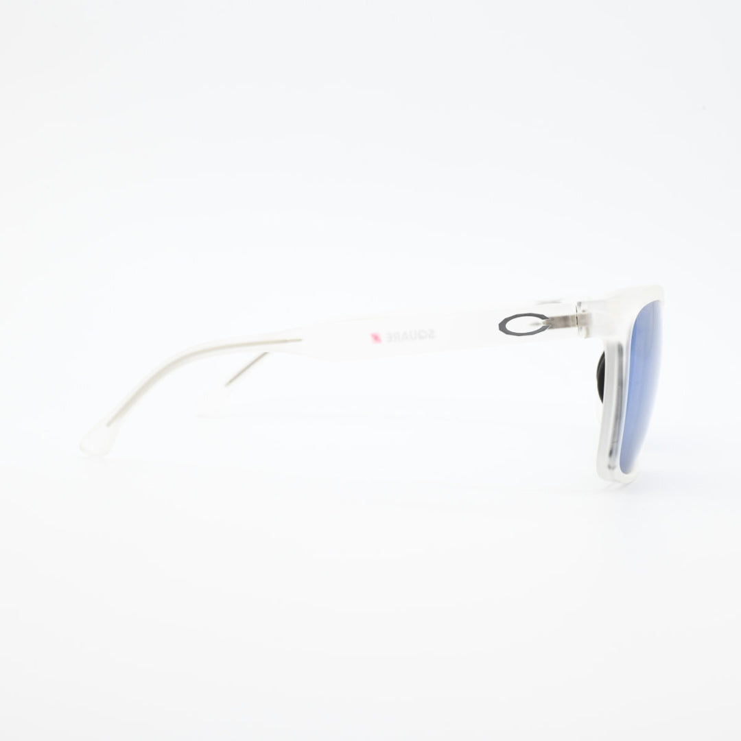 CRYSTAL クリスタル<br>SQUARE S スクエアS<br>MATTE CLEAR/Neptune R425 Blue Mirror<br>