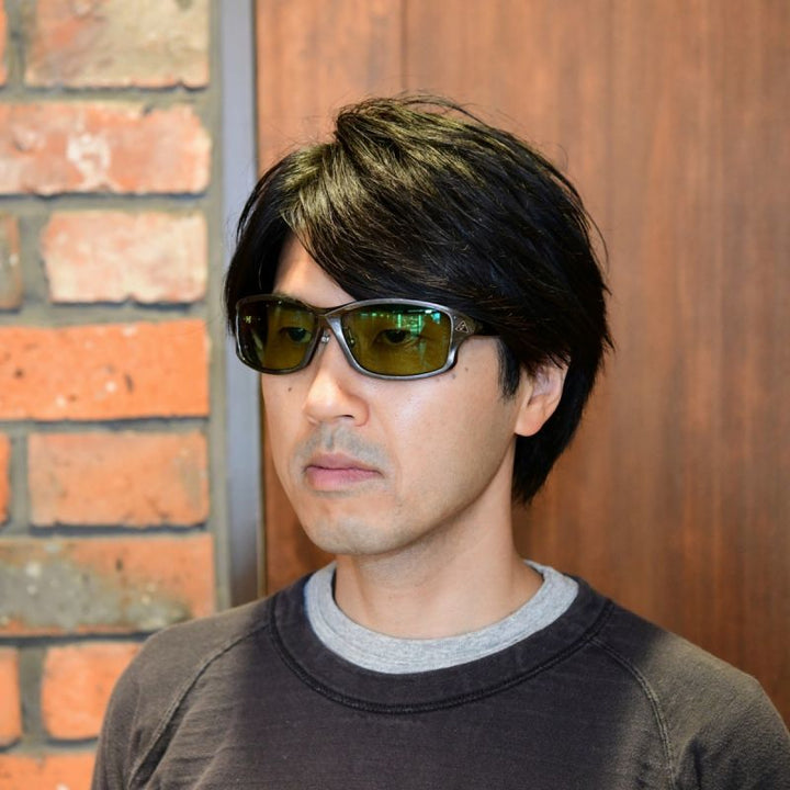 Zeque by ZEAL OPTICS ゼクーバイシールオプティックス STELTH ステルス GUNMETAL/EASE GREEN