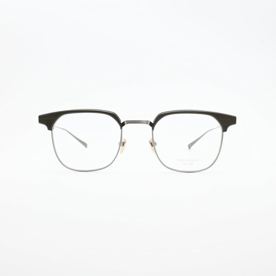 増永眼鏡 MASUNAGA since 1905<br>St MARKS col-43 Brown/Black