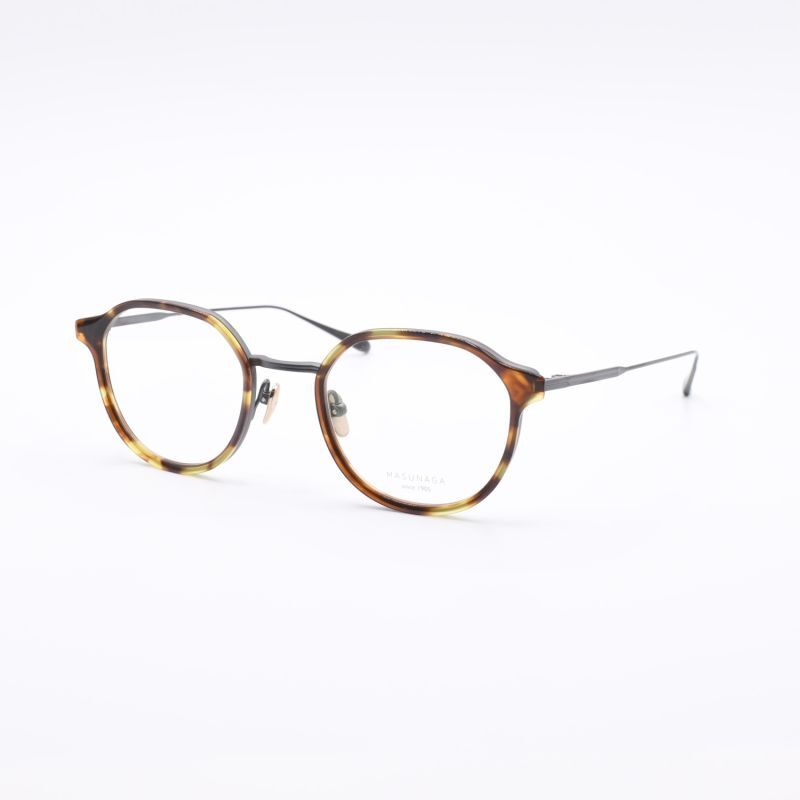 増永眼鏡 MASUNAGA since 1905 TANGO col-23 DEMI-BK