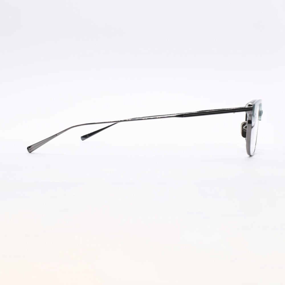 増永眼鏡 MASUNAGA since 1905 TINSELTOWN col-38 GREEN-BLACK SILVER