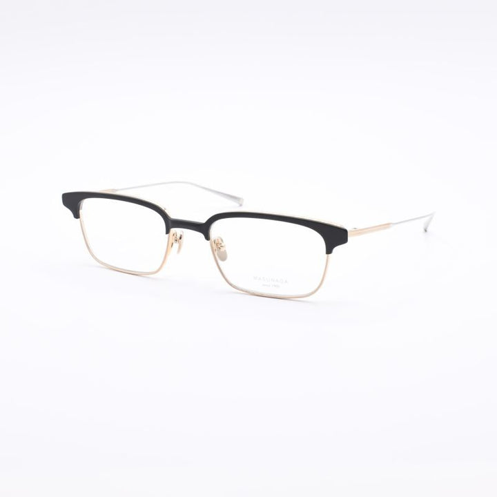増永眼鏡 MASUNAGA since 1905 TINSELTOWN col-49 BLACK-GOLD