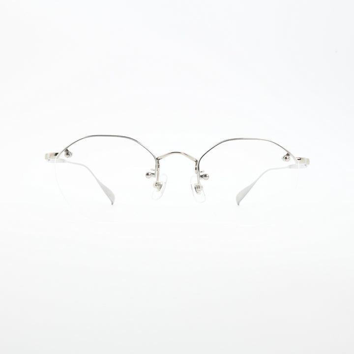 辻眼鏡 国松謹製<br>TJ-007-2 col-2 SILVER<br>