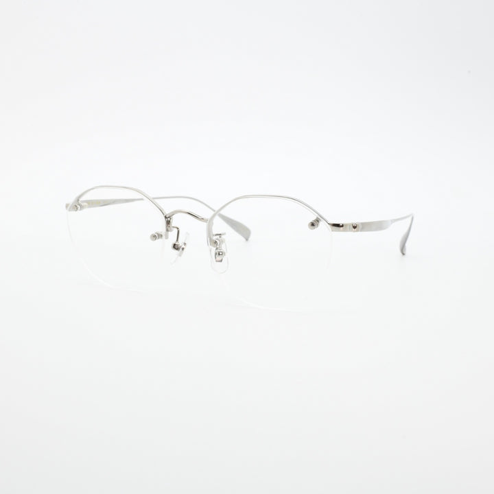 辻眼鏡 国松謹製<br>TJ-007-2 col-2 SILVER<br>