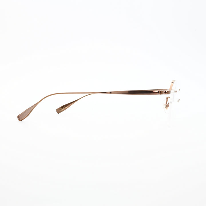 辻眼鏡 国松謹製<br>TJ-007-4 col-4 IP-BROWN<br>