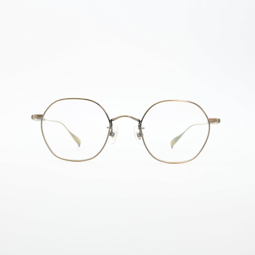 辻眼鏡 国松謹製<br>TJ-010-2 col-2 AT-GOLD<br>