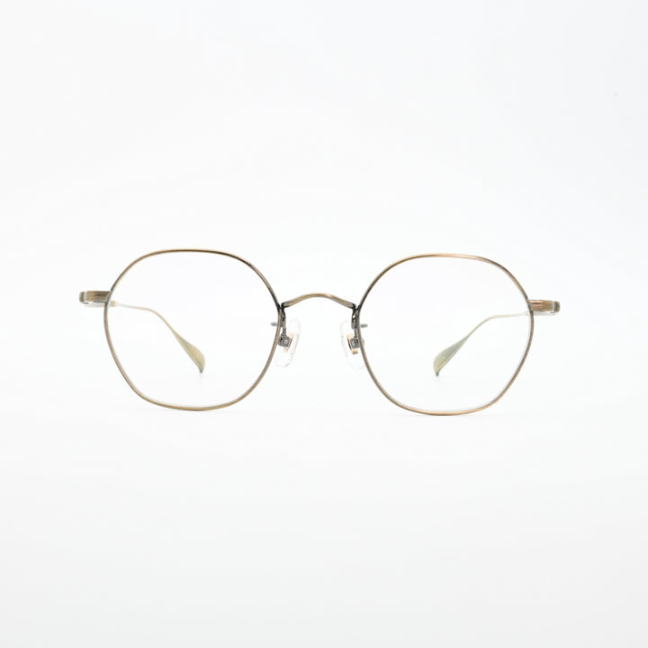 辻眼鏡 国松謹製<br>TJ-010-2 col-2 AT-GOLD<br>