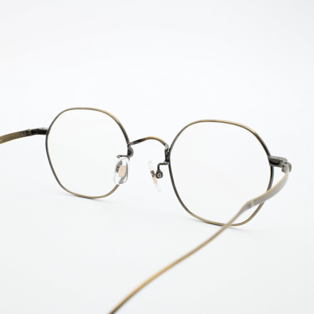 辻眼鏡 国松謹製<br>TJ-010-2 col-2 AT-GOLD<br>