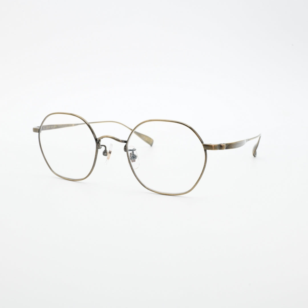 辻眼鏡 国松謹製<br>TJ-010-2 col-2 AT-GOLD<br>