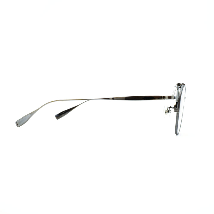 辻眼鏡 国松謹製<br>TJ-011-2 col-4 IP-GRAY/GRAY-SHRINK<br>