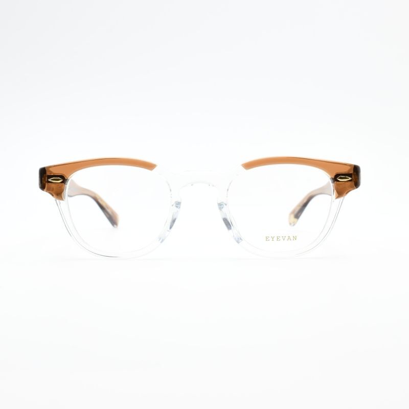 EYEVAN アイヴァン WEBB col-BR/CRL 45サイズ<br>小泉 今日子さん 「続・続・最後から二番目の恋」 竜星 涼さん「潜入兄妹 特殊詐欺匿名捜査官」<br>飯豊 まりえさん「Oggi」 加藤 史帆さん「CanCam」 着用モデル