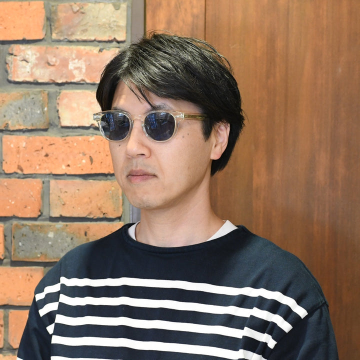 EYEVAN アイヴァン WEBB col-ECR/BLU 49サイズ