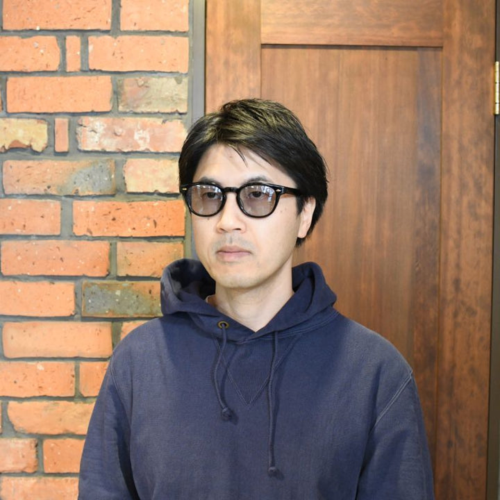 MY FAST STORY Hiroさん 着用モデル EYEVAN アイヴァン WEBB col-PBK lens-MDGY 49サイズ