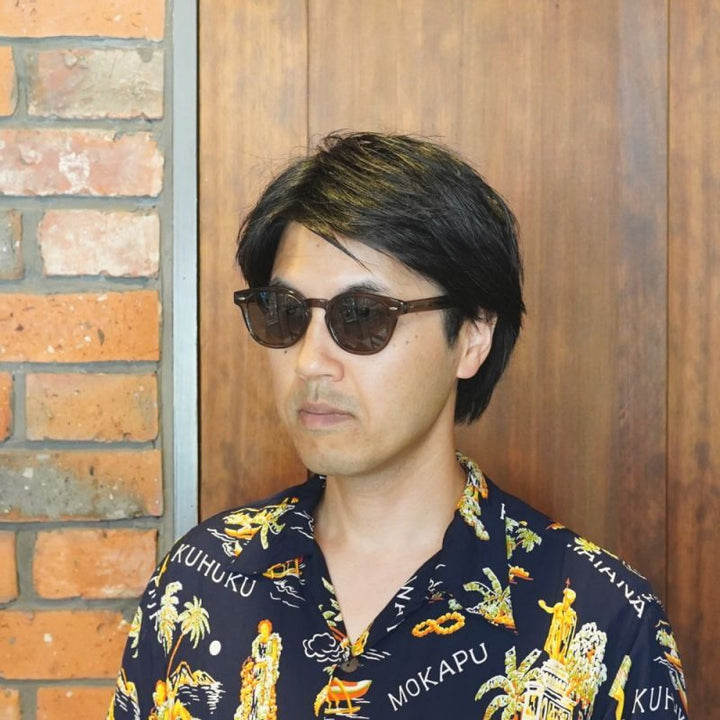 MY FAST STORY Hiroさん 着用モデル EYEVAN アイヴァン WEBB col-SMK/GRY PL 49サイズ