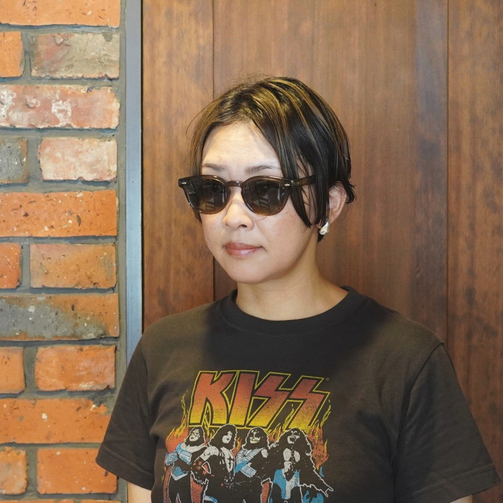 MY FAST STORY Hiroさん 着用モデル EYEVAN アイヴァン WEBB col-SMK/GRY PL 49サイズ