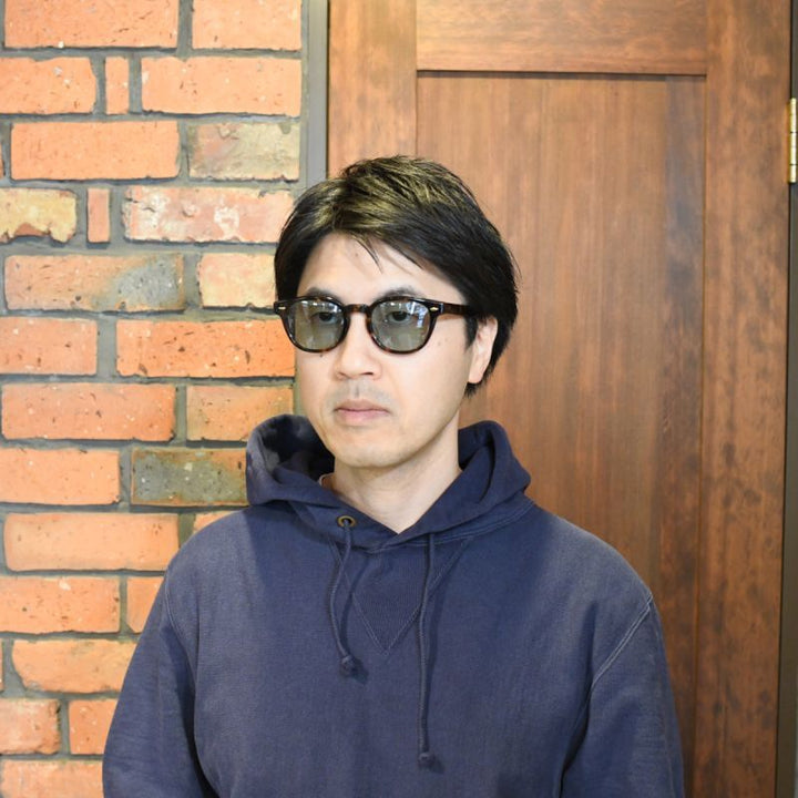 MY FAST STORY Hiroさん 着用モデル EYEVAN アイヴァン WEBB col-TORT lens-LT GRN 49サイズ