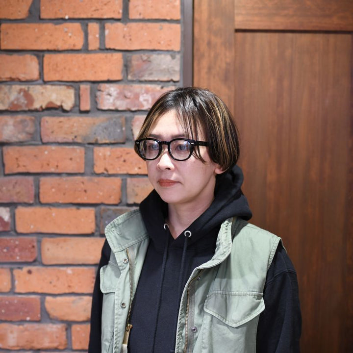 蛯原 友里さん「LEE」 生見 愛瑠さん「CanCam」着用モデル<br>EYEVAN アイヴァン WEBB CP col-PBK 47サイズ